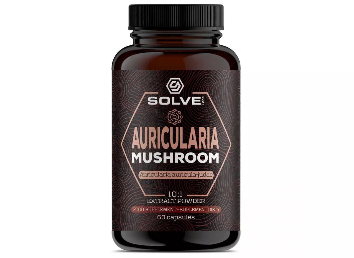 SOLVE Labs - Auricularia Mushroom - Immune Support – SOLVE Labs förpackning