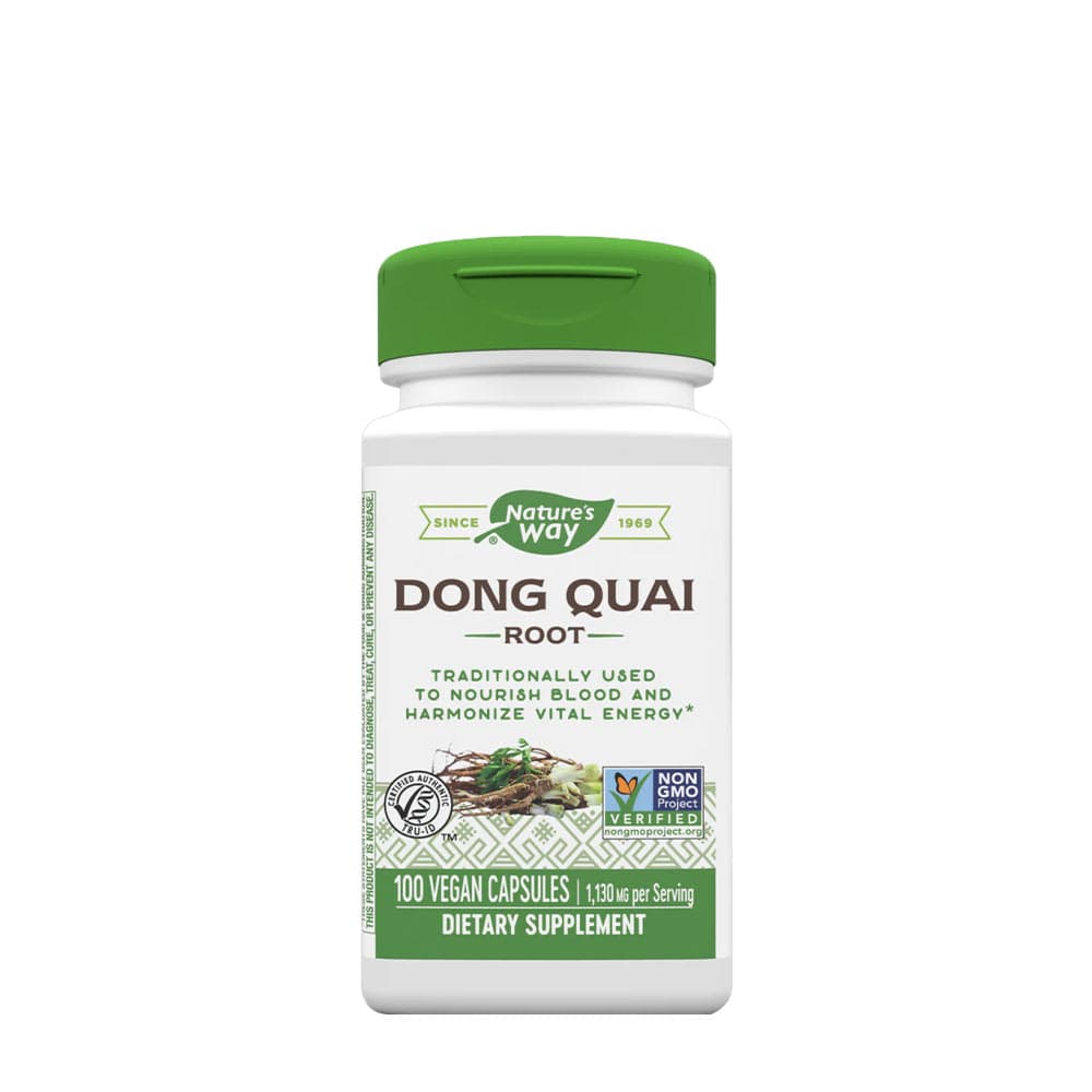 Nature'S Way - Dong Quai Root - 100 Vcaps – Nature's Way förpackning