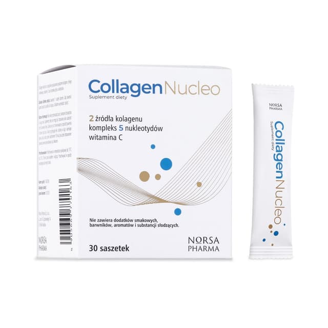 Norsa Pharma - Collagen Nucleo - 30 sachets (KORT DATUM 2026-09-30)