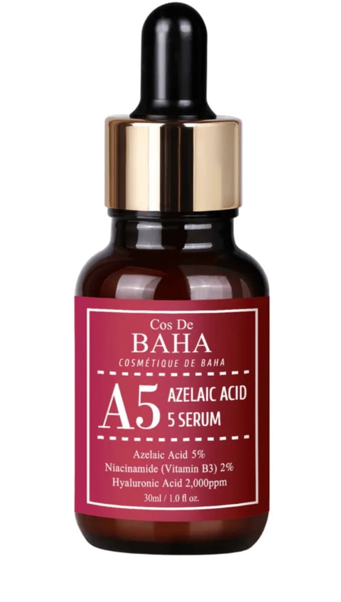 Cos De BAHA - A5 Azelaic Acid 5% Serum 30ml – Cos De BAHA förpackning
