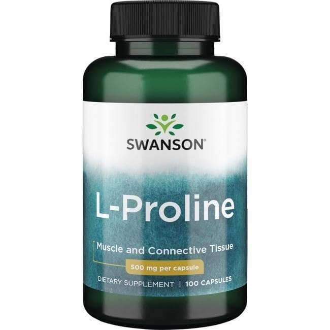 Swanson - L-Proline - 100 Caps – Swanson förpackning