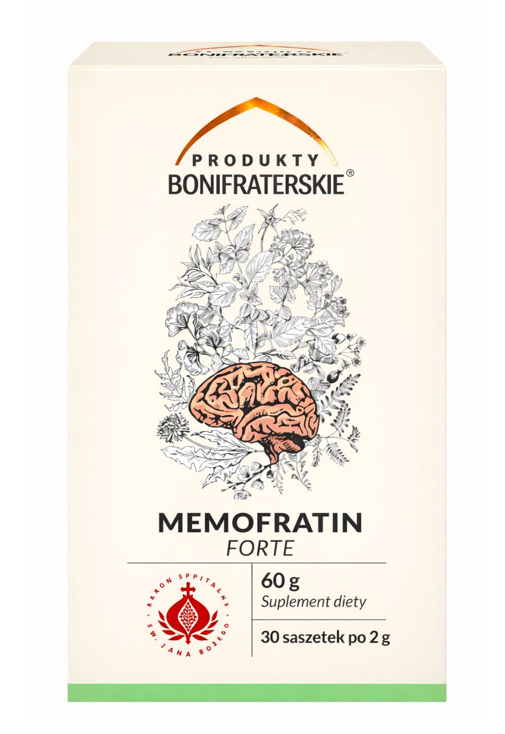 Produkty Bonifraterskie - Memofratin Forte - 60g
