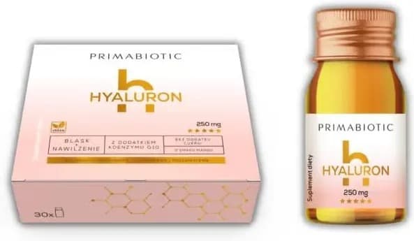PrimaBiotic - Hyaluron 250 mg 30 x 30 ml – Primabiotic förpackning