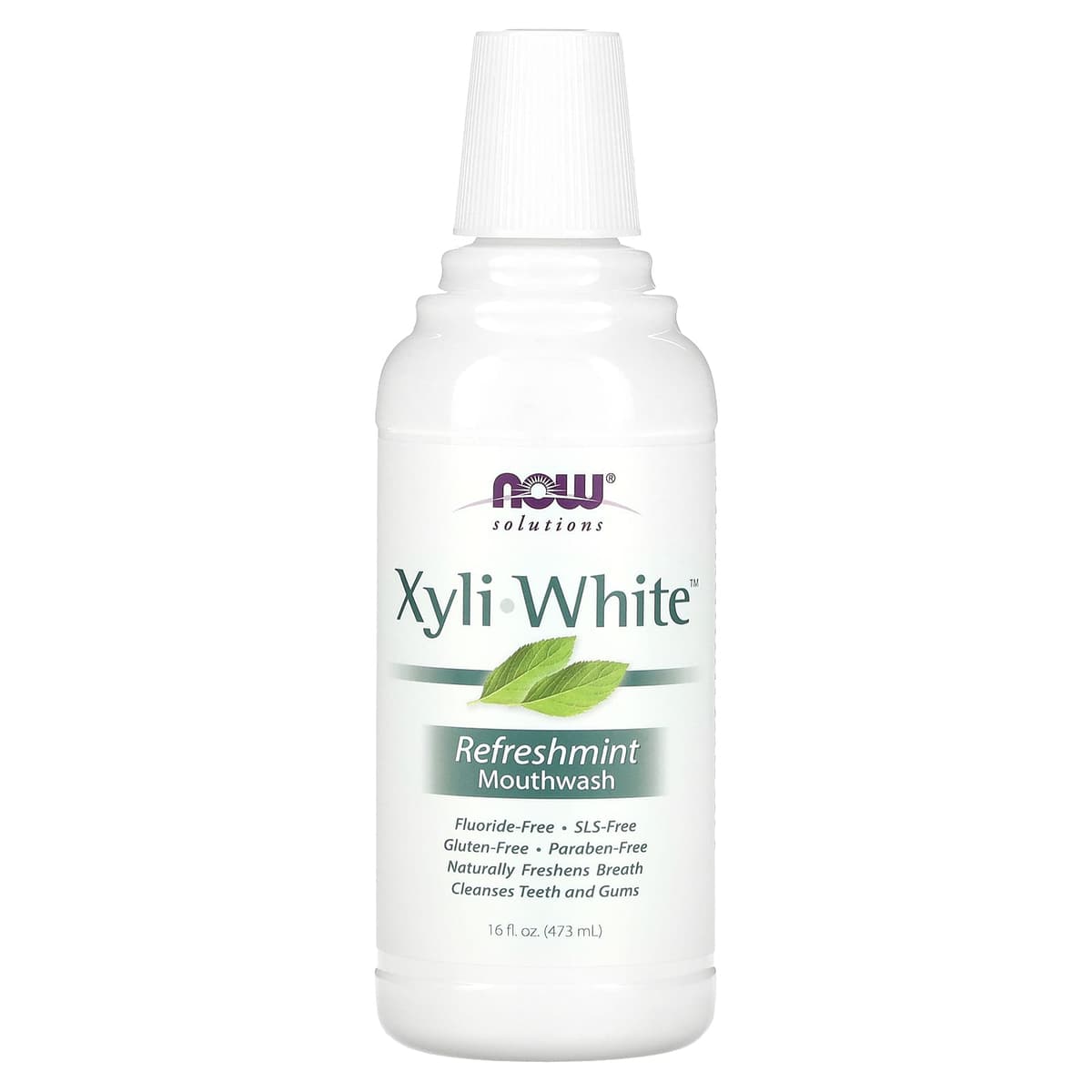 NOW Foods - Xyli White Refreshmint Mundskyl - 473ml