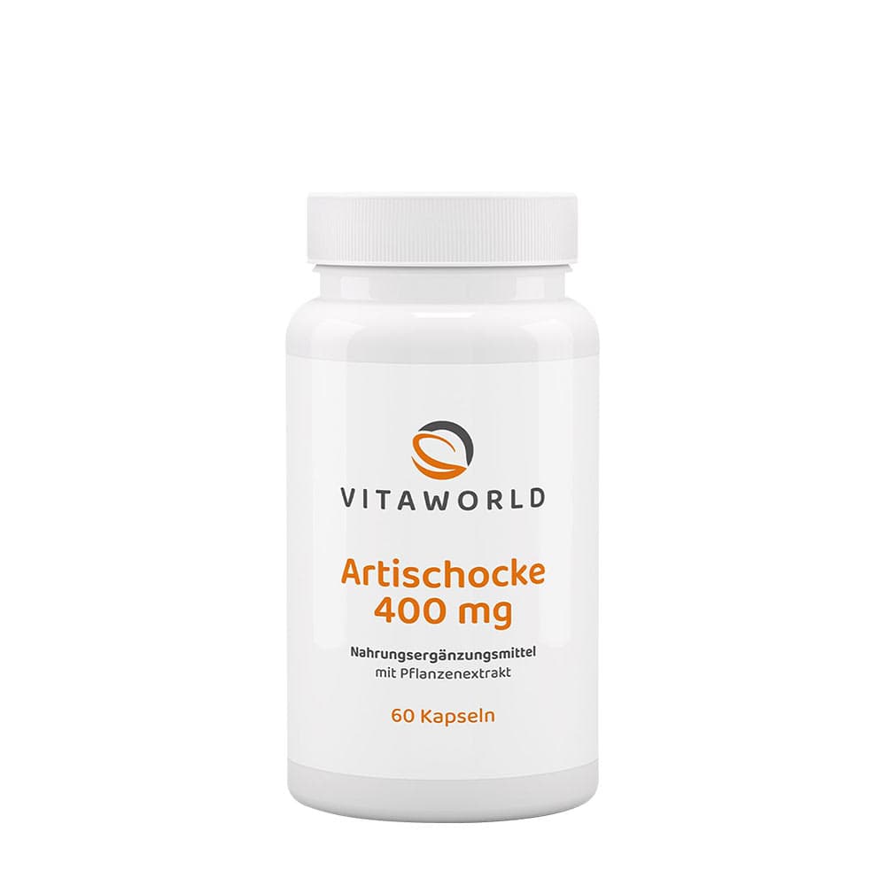 Vitaworld - Artichoke - 400mg – Vitaworld förpackning