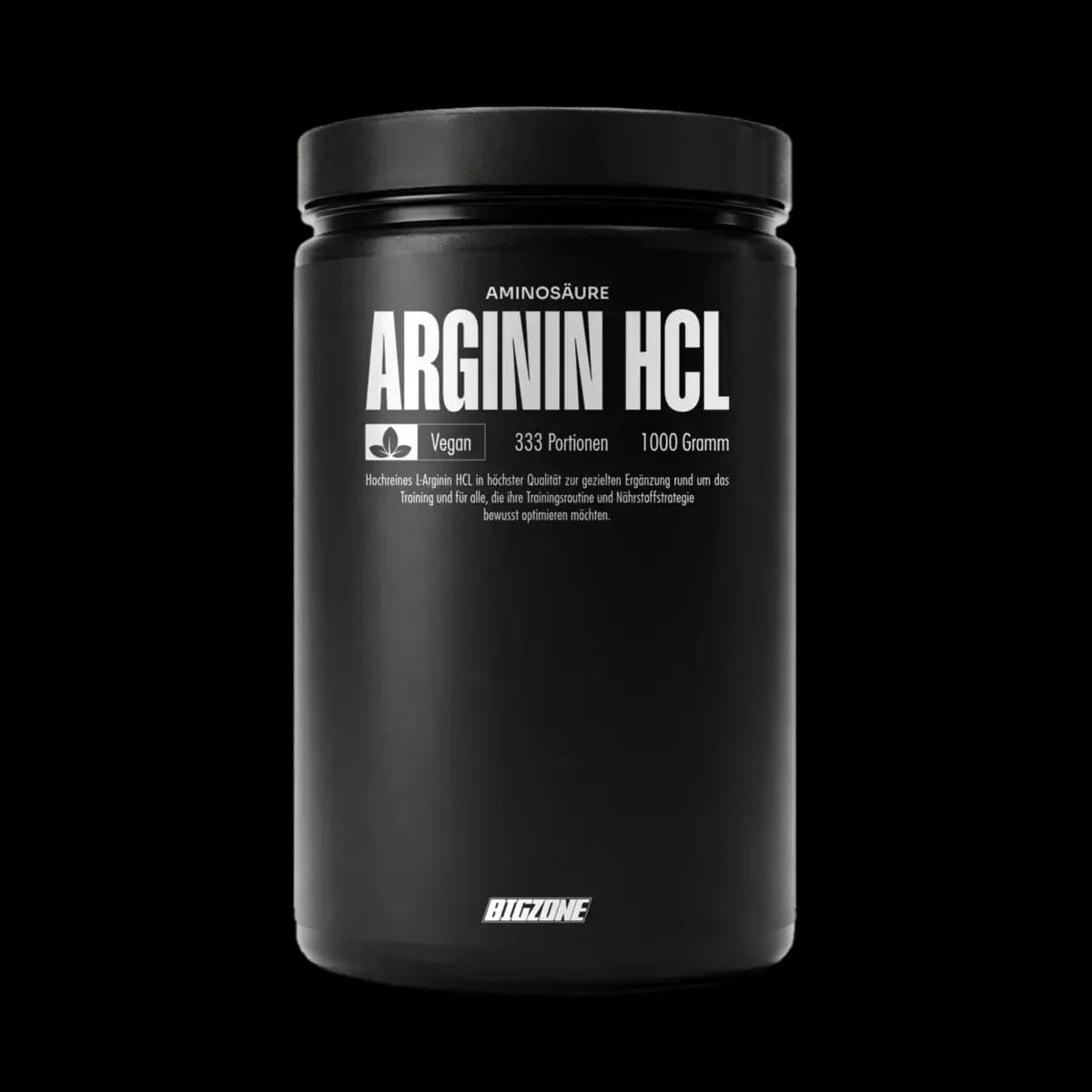Big Zone - L-arginin - 1000 g – Big Zone förpackning
