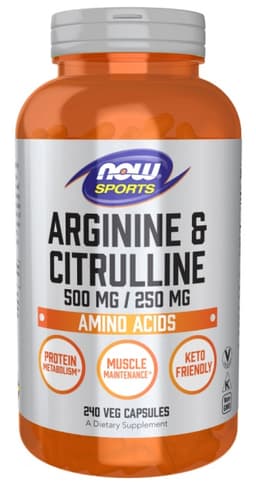 Now Foods - Arginin & Citrullin