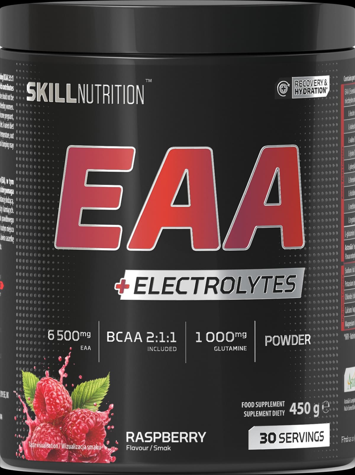 Skill Nutrition - EAA och elektrolyter – Skill Nutrition förpackning