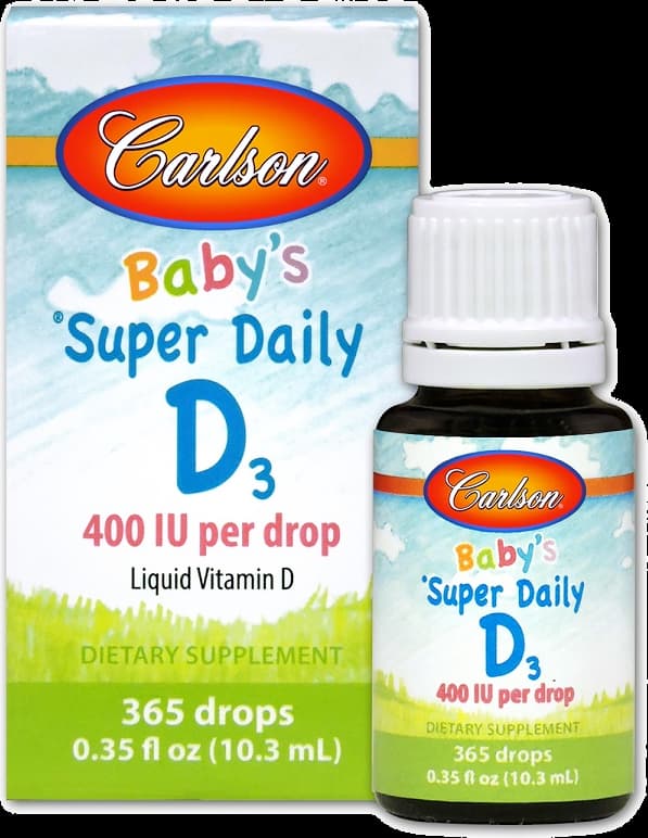 Carlson - Super Daily D3 – Carlson Labs emballage