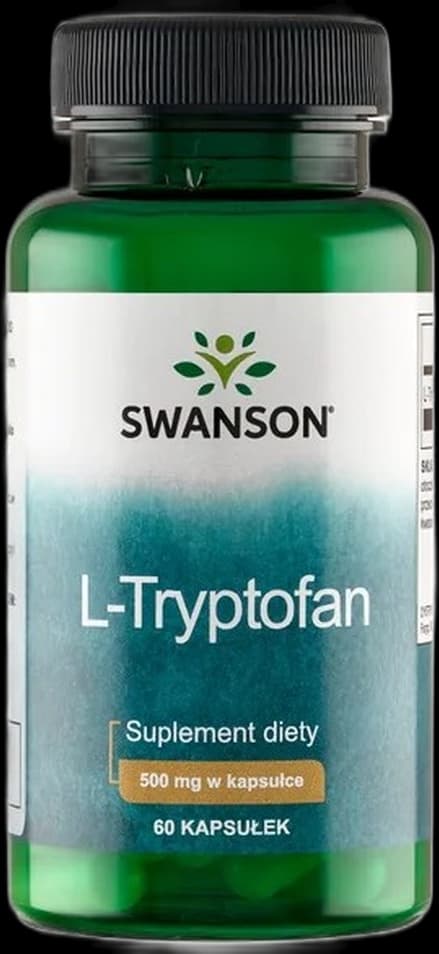 Swanson - L-Tryptophan - 60 Caps – Swanson förpackning