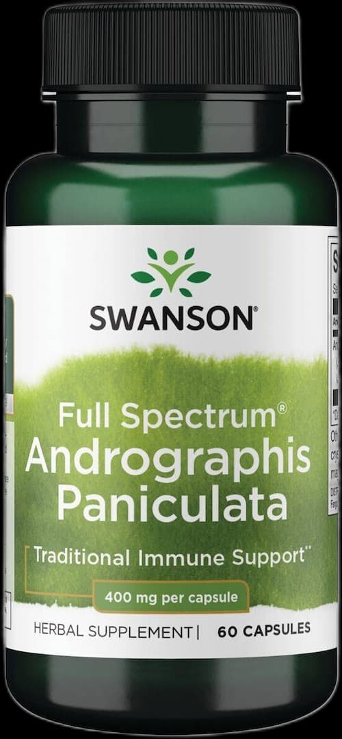 Swanson - Full Spectrum Andrographis Paniculata – Swanson förpackning