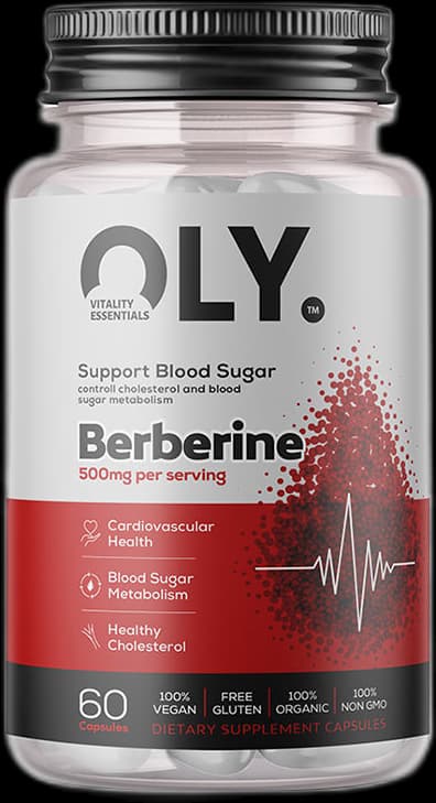Oly - Berberine - 500mg - 60 vcaps – Oly förpackning