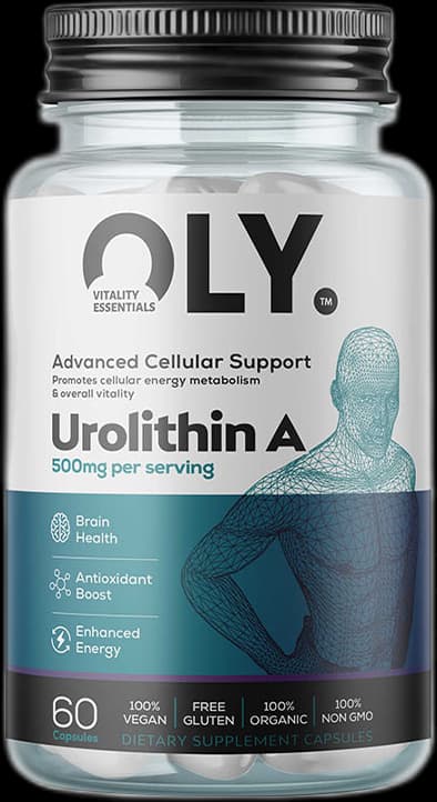Oly - Urolithin A - 500mg - 60 vcaps – Oly förpackning