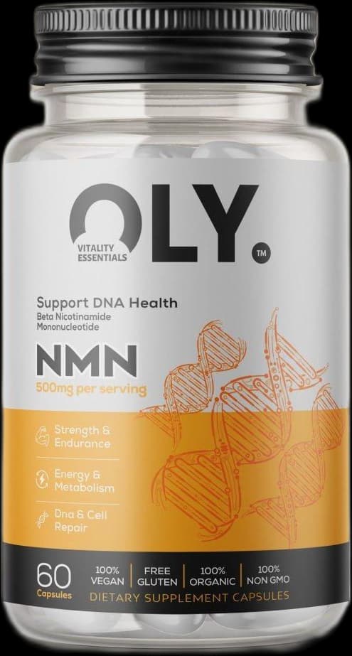 Oly - NMN - 500mg - 60 vcaps – Oly förpackning