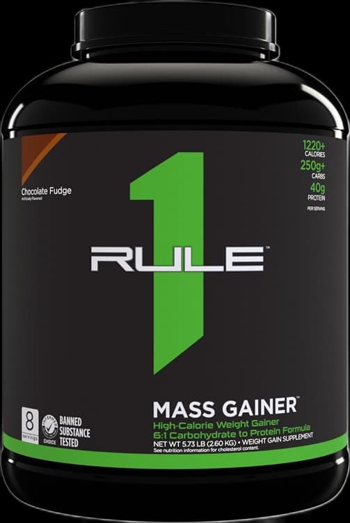 Rule One - Mass Gainer Chokladfudge, 2,6 kg