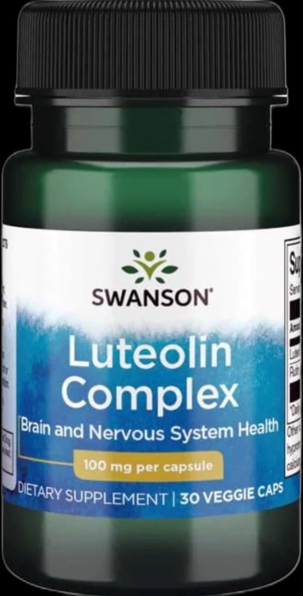 Swanson - Luteolin Complex - 30 Vcaps – Swanson förpackning