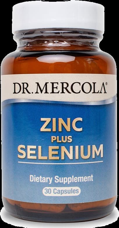 Dr. Mercola - Zinc Plus Selenium – Dr. Mercola förpackning