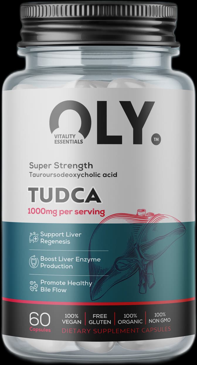 Oly - TUDCA - 1000mg - 60 vcaps – Oly förpackning