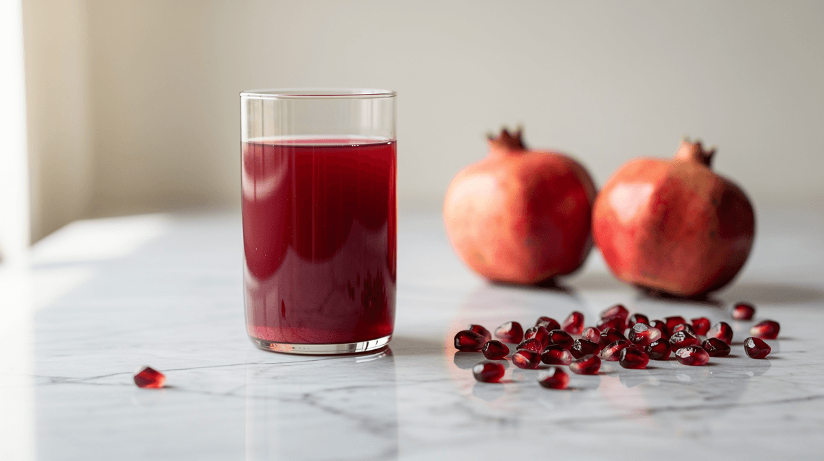 Granatæblejuice: Fordele og bivirkninger