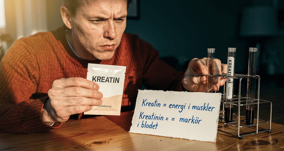 Kreatin og kreatinin: forskellen, brug og påvirkning af kreatininprøver