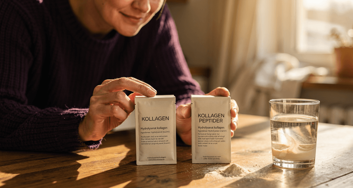 Hydrolyserat kollagen – vad är det och hur väljer man?