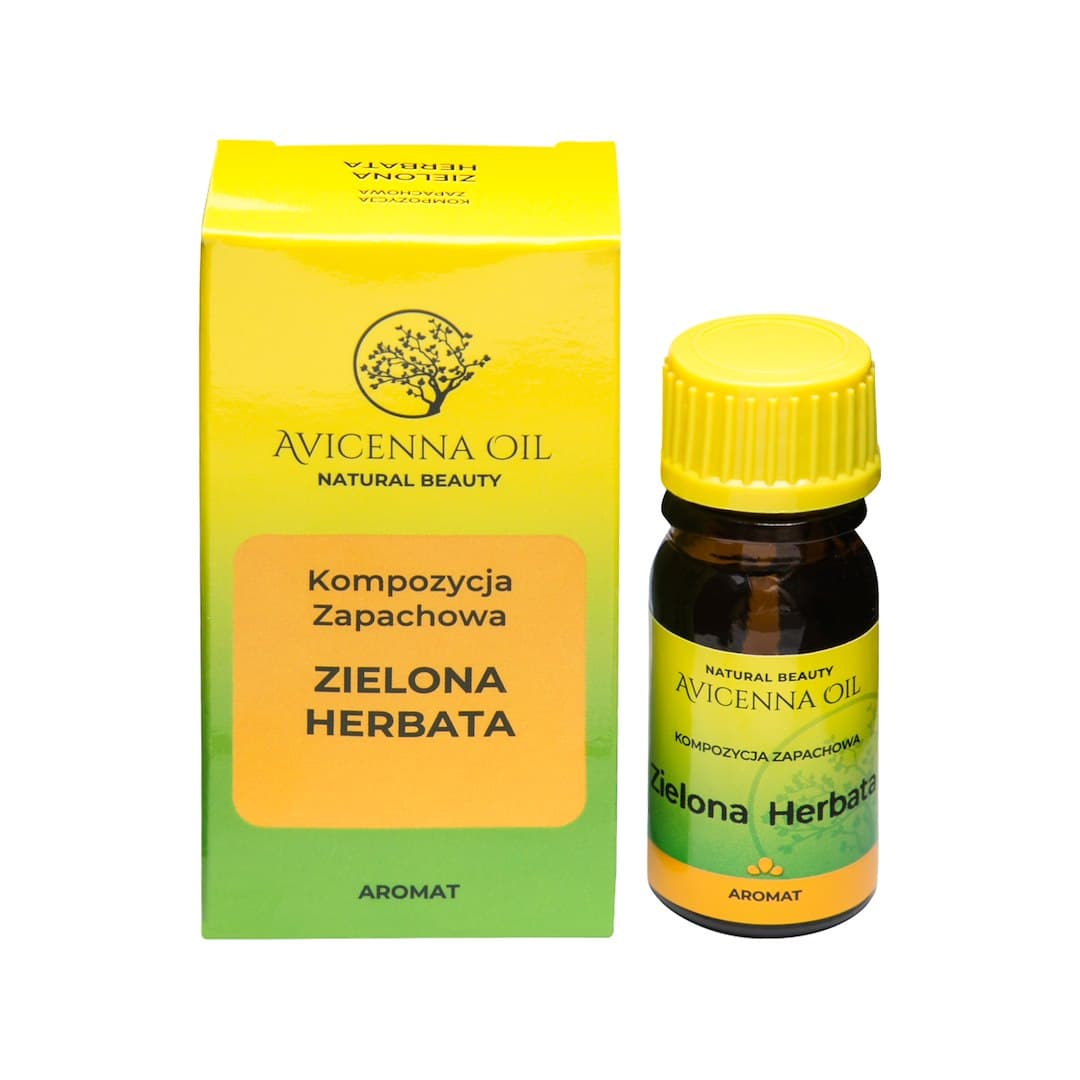 Avicenna Oil - Green Tea Aromatic Oil - 7ml – Avicenna Oil förpackning