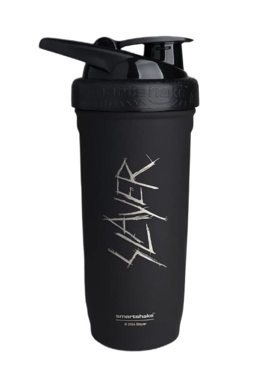 SmartShake - Kestävä ruostumaton teräs Slayer-logo-pullo 900ml – SmartShake packaging
