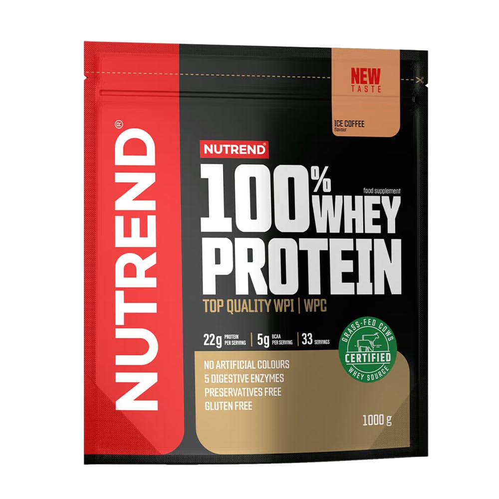 Nutrend - Ice Coffee - 1000g – Nutrend förpackning