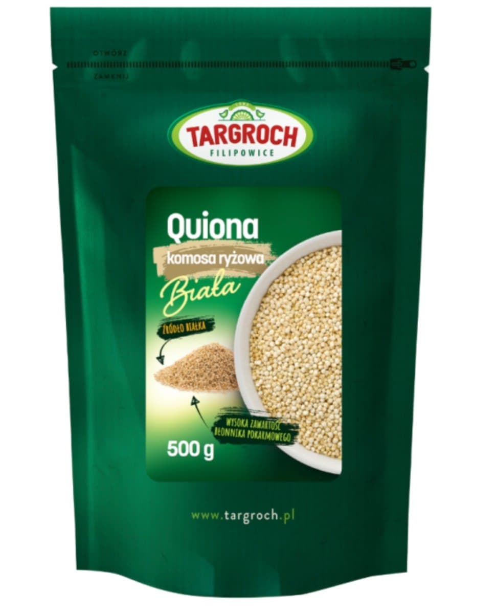 Targroch - Quinoa - 500g – Targroch förpackning