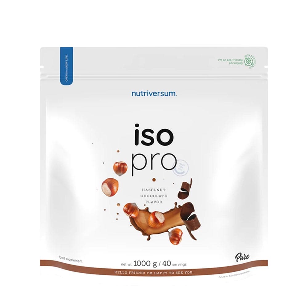 Nutriversum - Chocolate & Hazelnut - 1000g – Nutriversum förpackning