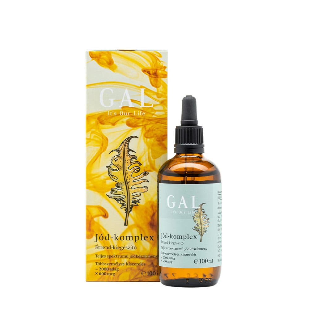 Gal - Iodine Complex - 100ml – GAL förpackning