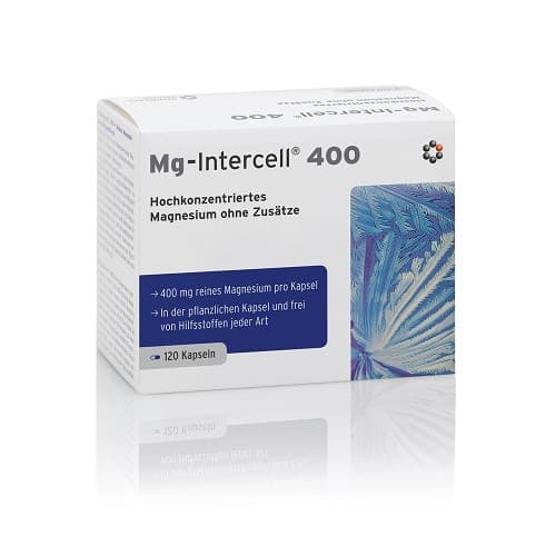 Intercell Pharma - mg-Intercell 400 - 120 Caps – Intercell förpackning