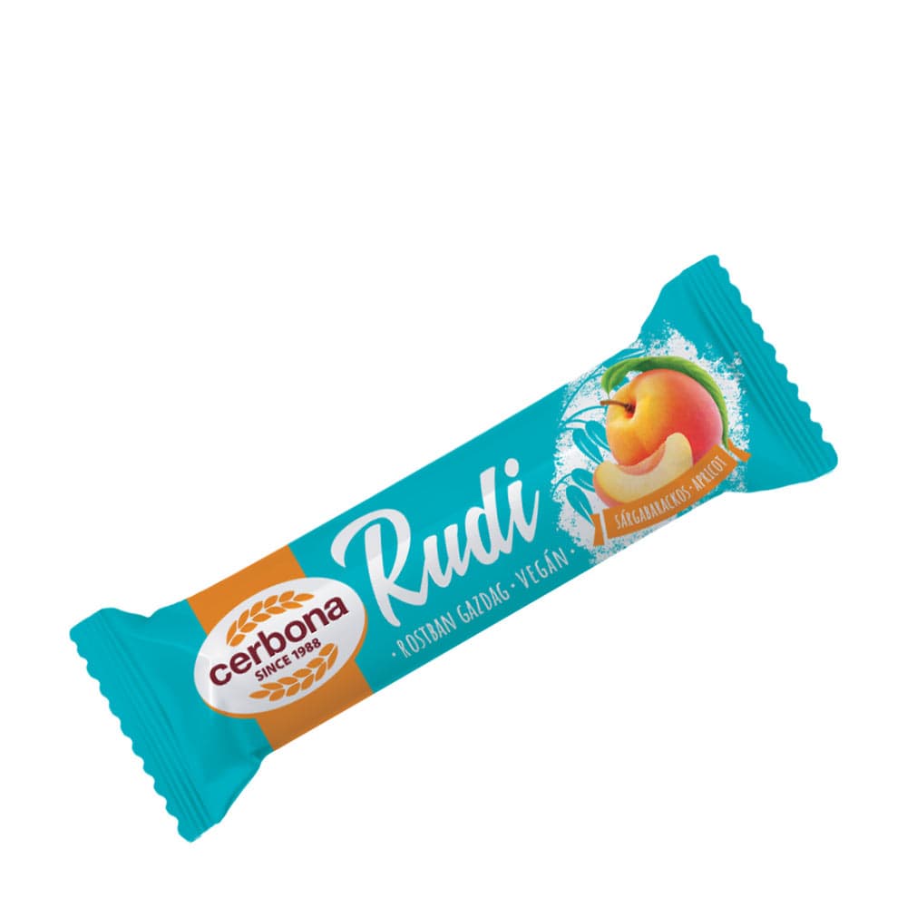 Cerbona Apricot Bar -Sárgabarackos Rudi - 30g