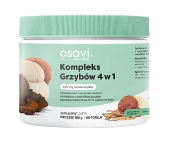 Osavi - Advanced Mushroom Complex 4 in 1 – Osavi förpackning