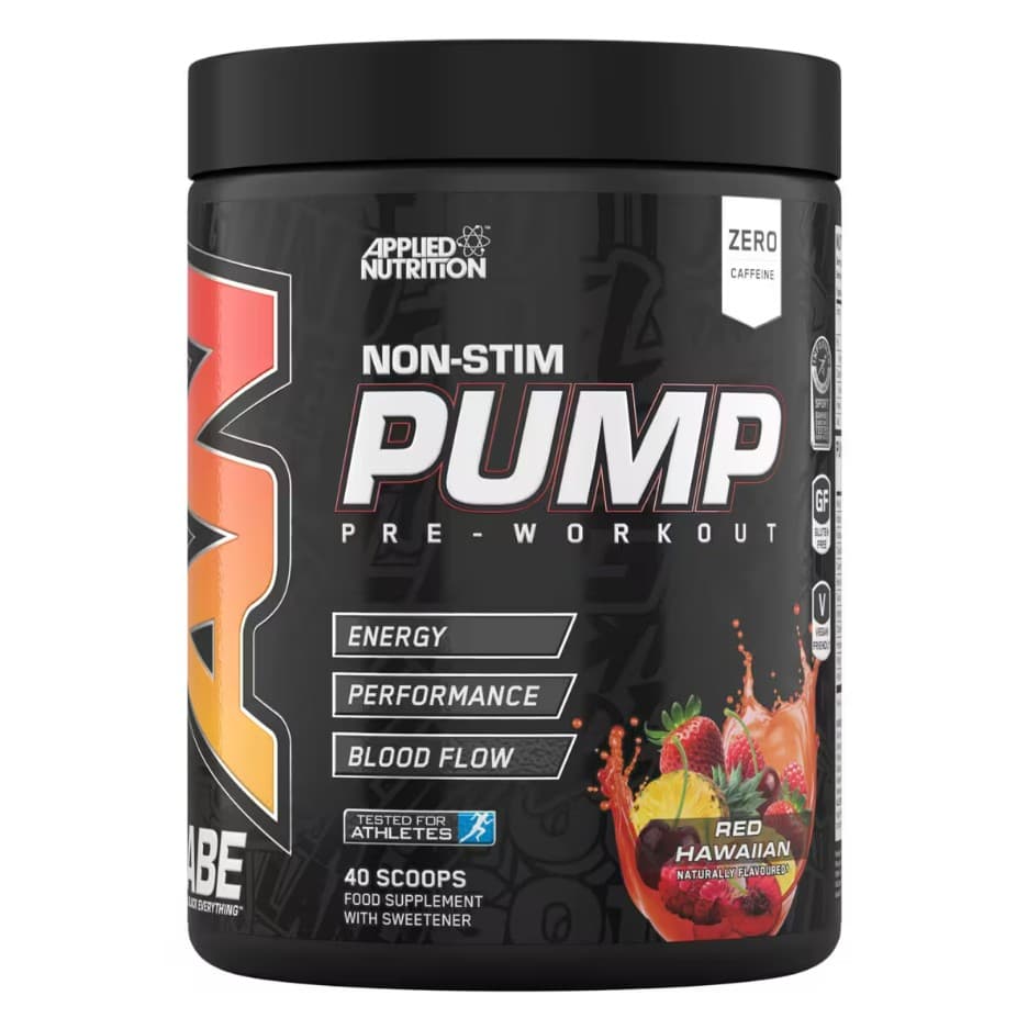 Applied Nutrition - Pump, Red Hawaiian - 500g – Applied Nutrition förpackning