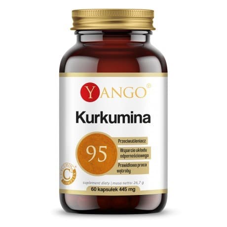 Yango - Curcumin - 60 caps – Yango förpackning