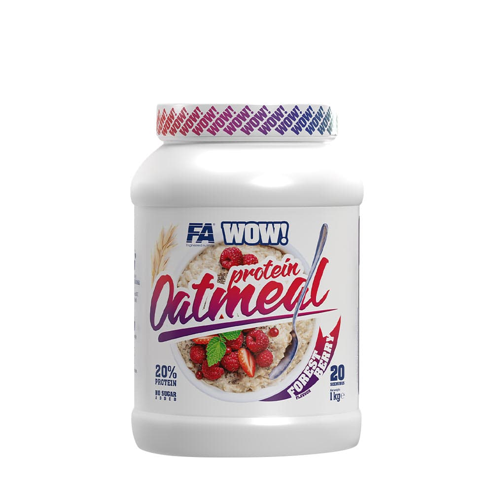 FA - Wow! Protein Oatmeal - 1kg – FA förpackning