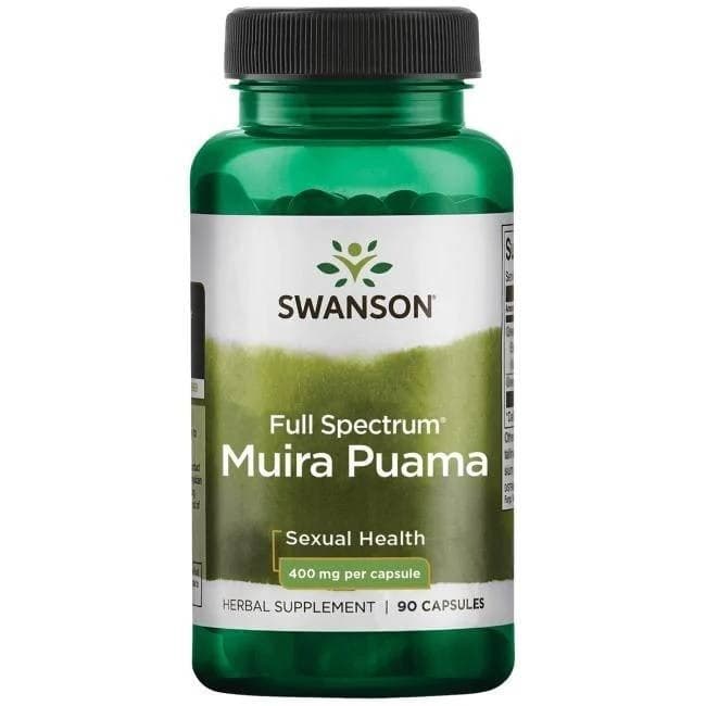 Swanson - Full Spectrum Muira Puama - 400mg - 90 Caps – Swanson packaging