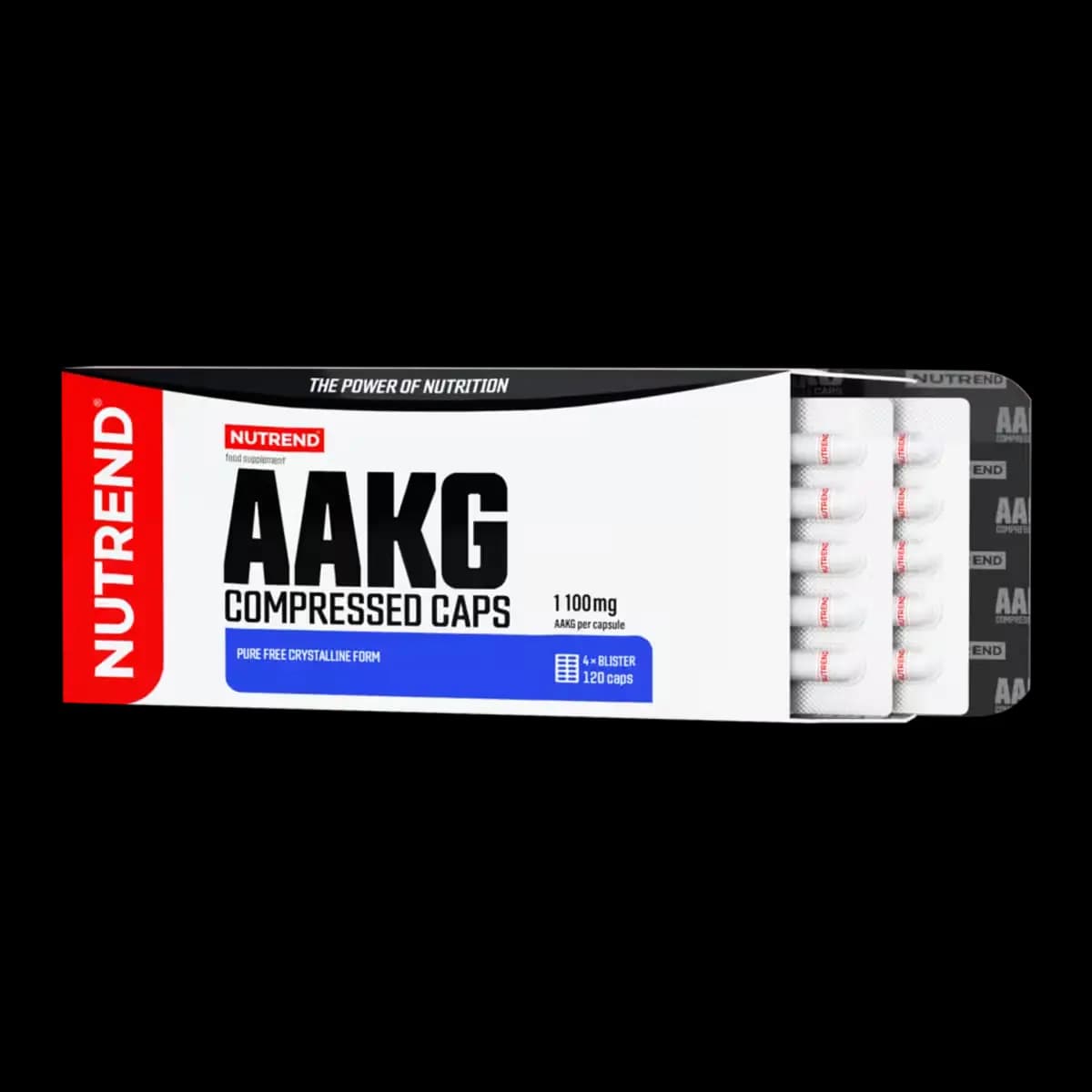 Nutrend - AAKG, puristettu - 120 kapselia