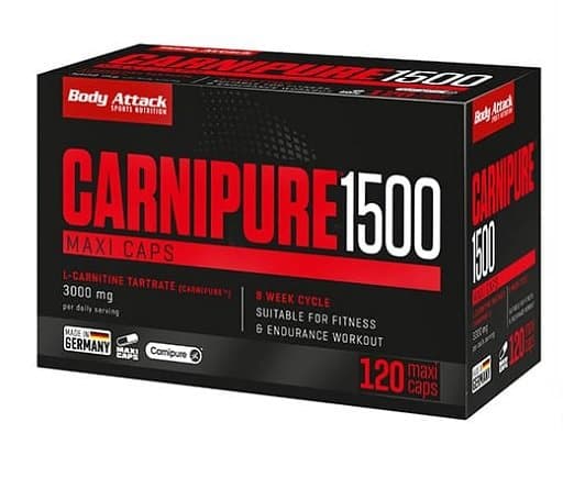 Body Attack - Carnipure 1500 - 120 kapslar – Body Attack