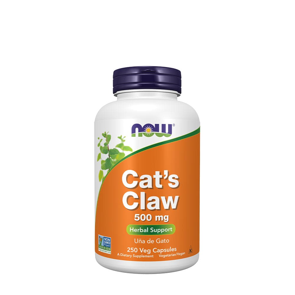 NOW Foods - Cat'S Claw 500mg – NOW Foods förpackning