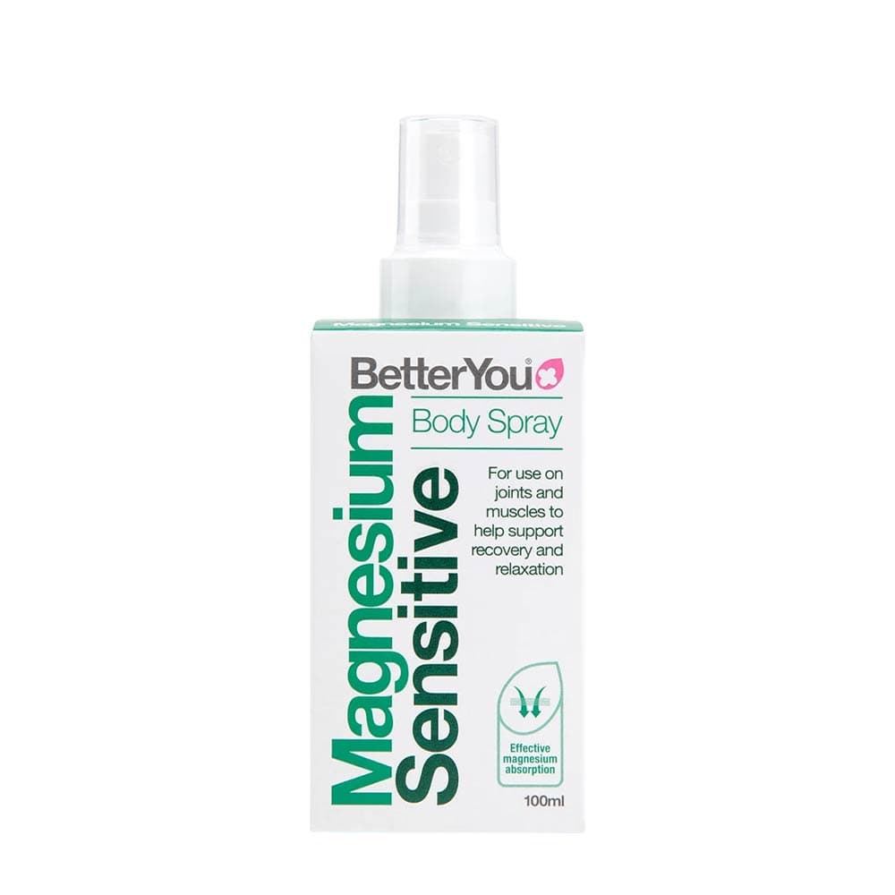 Better You - Magnesium Oil Sensitive Spray - 30 Days - 100ml – Better You förpackning