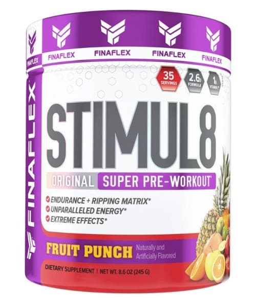Finaflex - Stimul8 Original Super Pre-Workout – Finaflex förpackning
