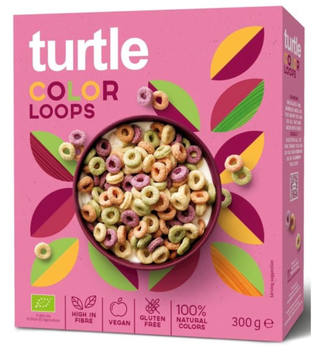 Turtle - Color Loops - 300g – Turtle förpackning