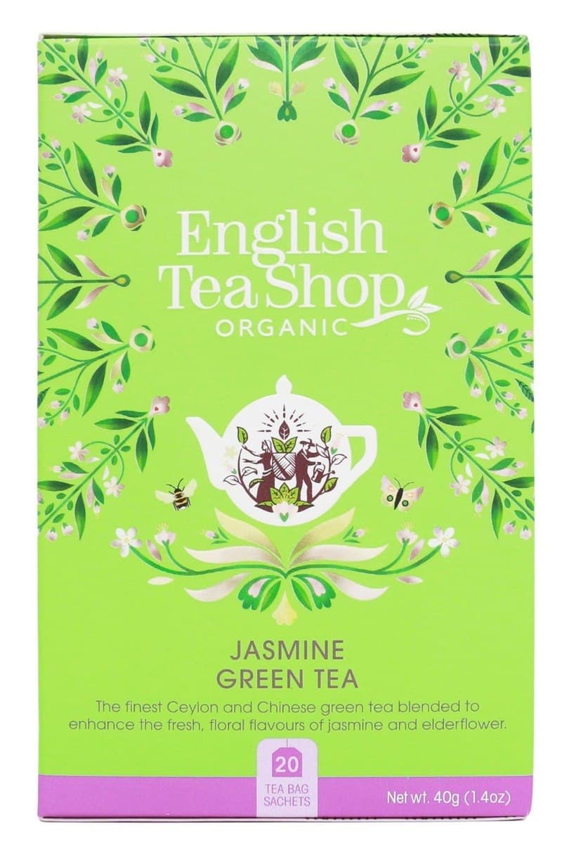 English Tea Shop - Jasmine Green Tea – English Tea Shop förpackning