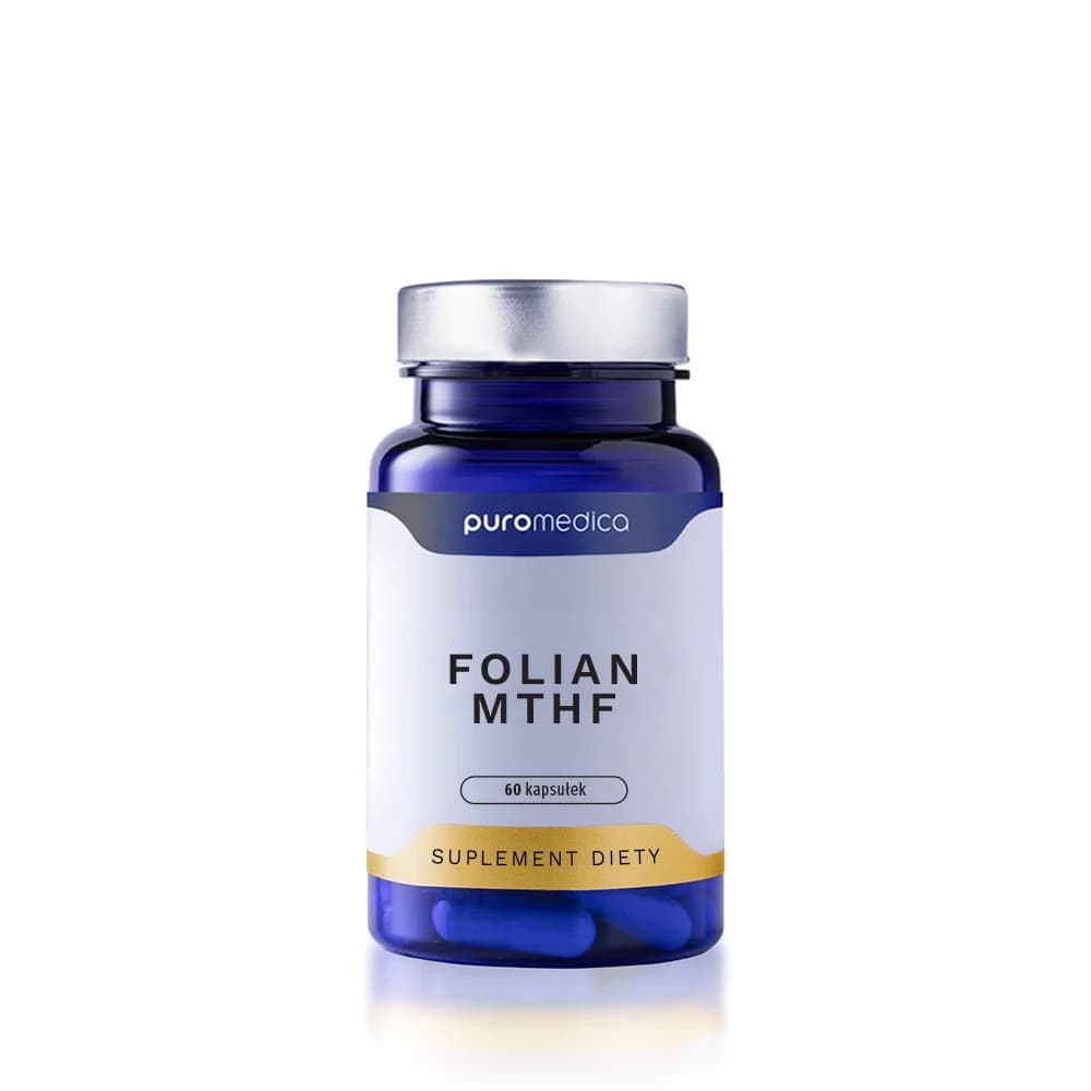 Puromedica - Nuion Folian MTHF - 60 caps – Puromedica förpackning