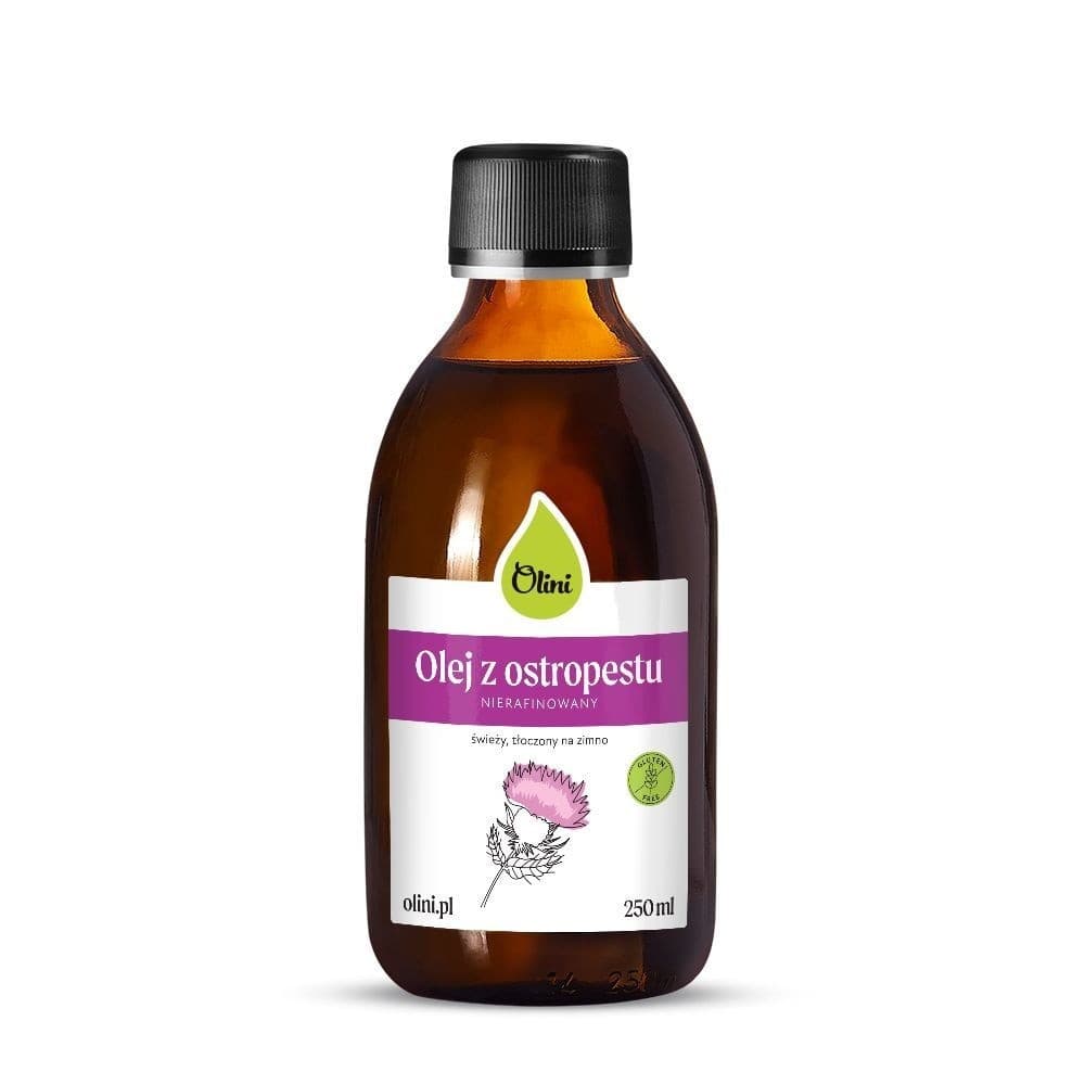 Olini - Thistle Oil - 250ml – olini förpackning