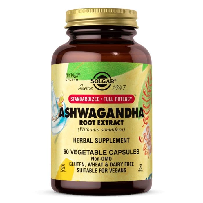 Solgar - Ashwagandha Root Extract - 60 Caps – Solgar förpackning