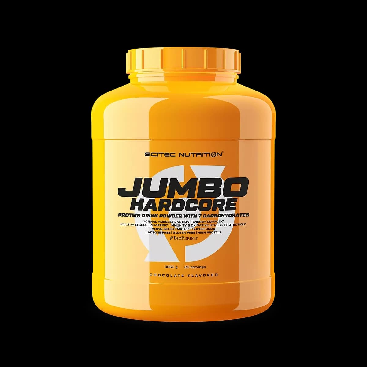 Scitec Nutrition - Jumbo Hardcore Choklad, 3060 g