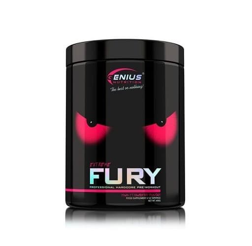 Genius Nutrition - Fury Extreme, førtræningstilskud – Genius Nutrition